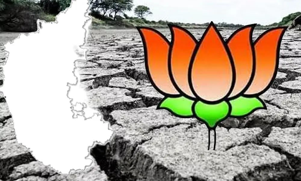 BJP leaders drought tour
