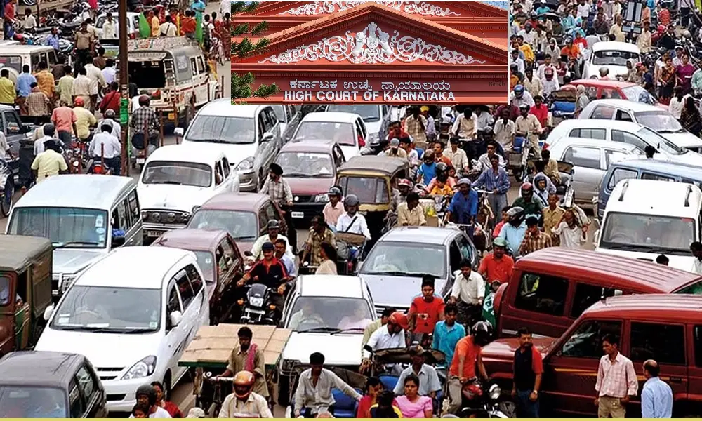 Bangalore traffic high court
