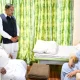 CM Siddaramaiah meets Basavaraj Bommai in hospital