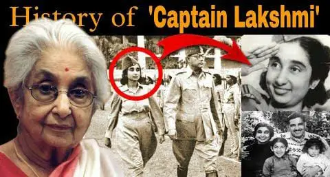 Modern Navadurgas : Captain Lakshmi Sehgal