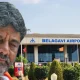 DKS shivakumar at Belagavi Airport