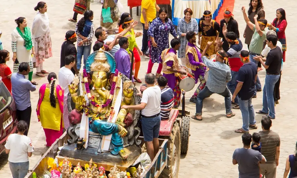 Ganesha procession