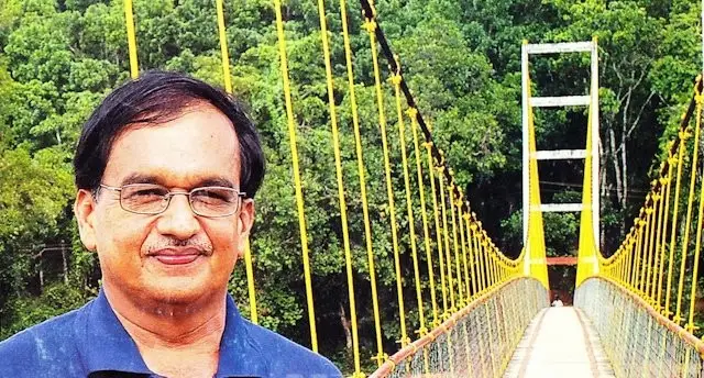 Hanging Bridge  and Girish Bharadhwaj