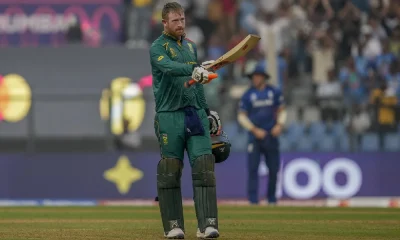 Heinrich Klaasen battled conditions to bring up a belligerent century