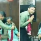 Delhi IAS Officer Welcoming Priest and Offering Office Chair, Viral Video