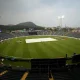 The MCA stadium in Pune a day before hosting its first game in the 2023 ODI World Cup