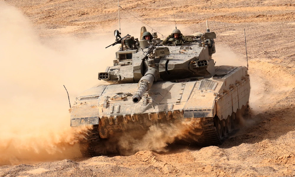 Israel Tanks Near Gaza