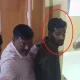 Candidate Thrimurthi caught red handed while exam copying in Kalaburagi