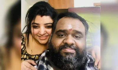 Mahalakshmi posts new photo with Ravinder Chandrasekhar