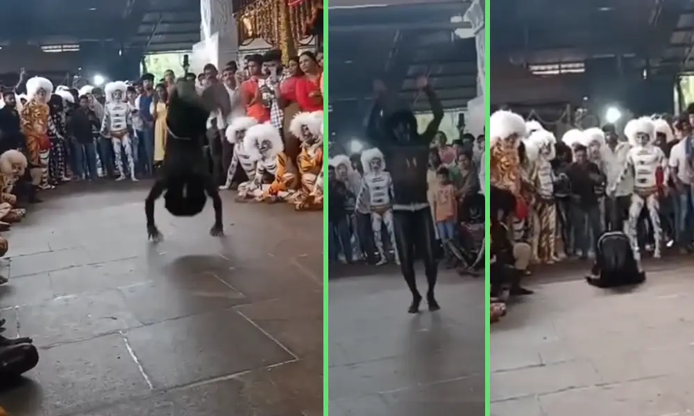Tiger Dance in Mangalore