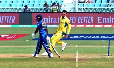 Mitchell Starc nearly ran out Kusal Perera