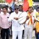 Vatal Nagaraj in Protest