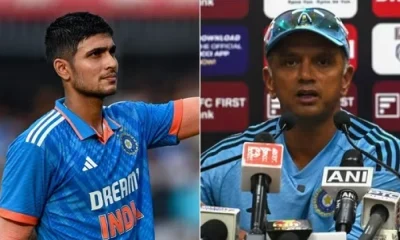 Dravid provides major update on Shubman Gill condition