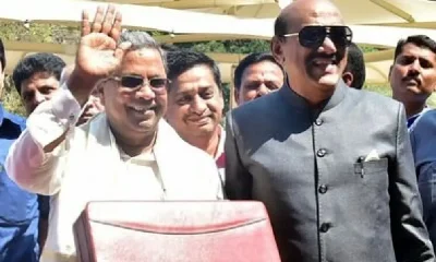 Ashok Pattan with CM Siddaramaiah