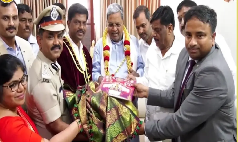 CM Siddaramaiah invited to Mysore Dasara