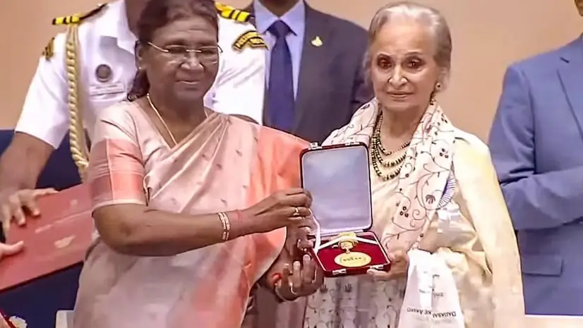 waheeda rehman   dada saheb Phalke award