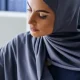 Writing exam in hijab
