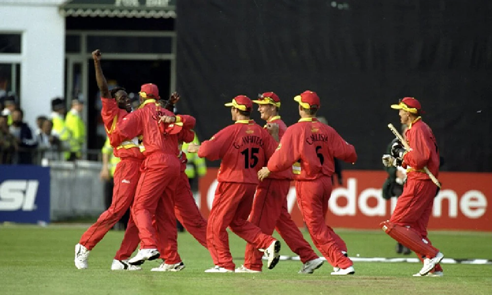 Zimbabwe register   win over India