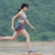 jogging girl