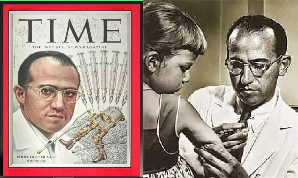Jonas salc who found Vaccine for polio
