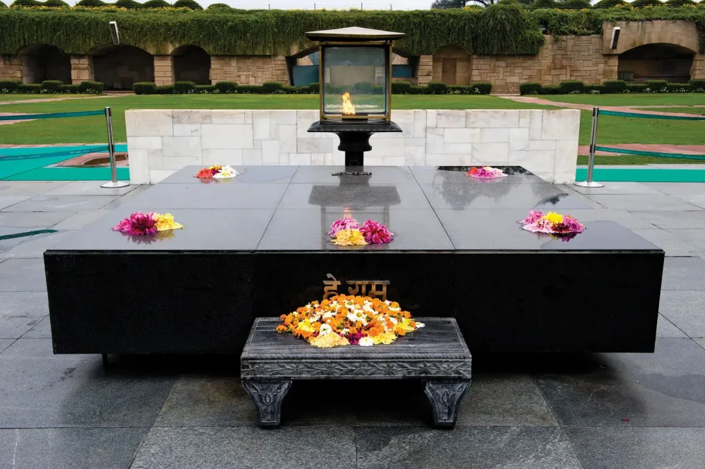 Mahatma Gandhi memoir at Raj Ghat