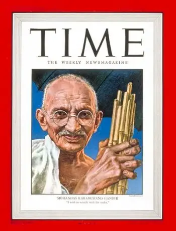 Mahatma Gandhi TIMES cover in 1930