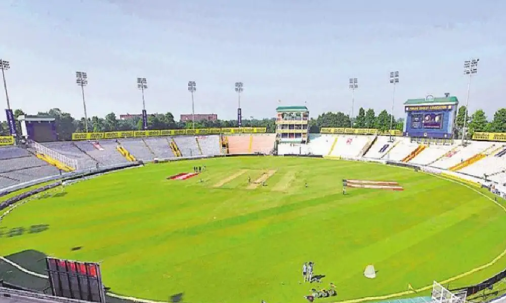 Mohali cricket stadium