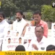 muniratna protest infront of vidhanasoudha