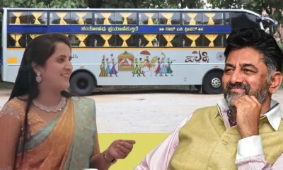 DK Shivakumar and wife
