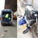 Lorry Hit bike in Bengaluru