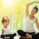 yoga with kid