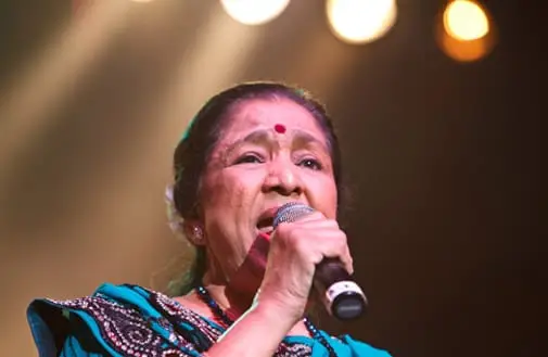 Asha Bhosle singer at 90