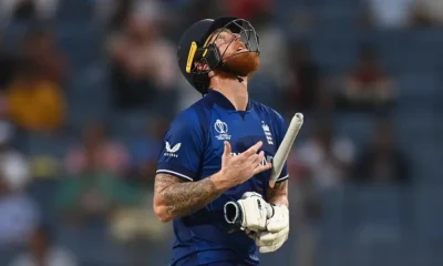 Ben Stokes made his first World Cup century