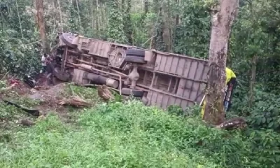 Bus Falls Into Gorge