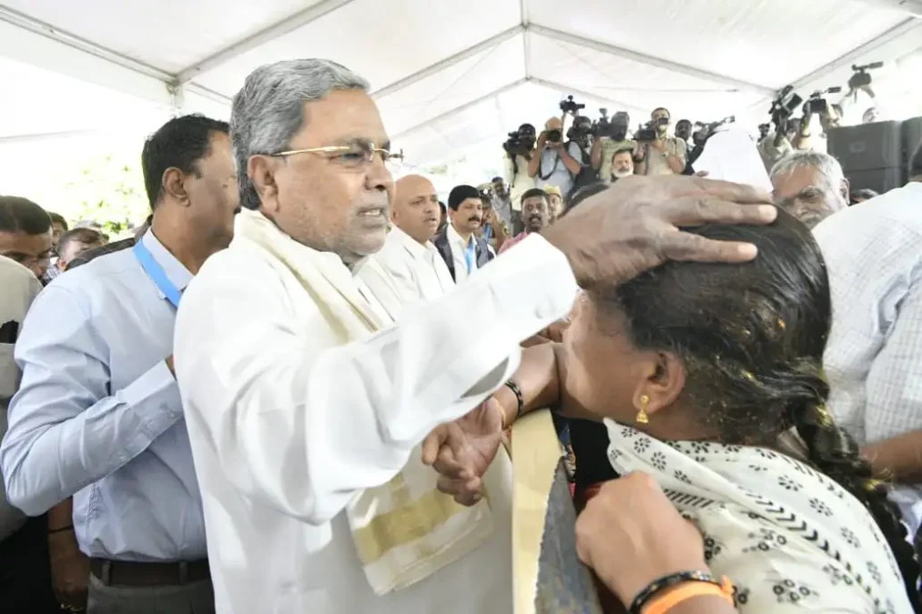 CM Siddaramaiah in Janata Darshana