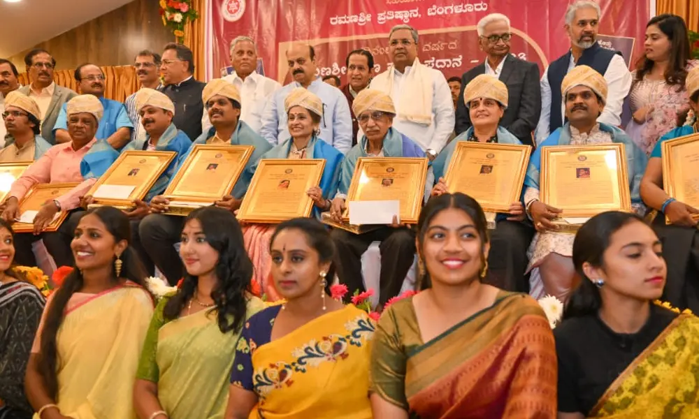 CM Siddaramaiah in all india sharana sahitya parishat programme