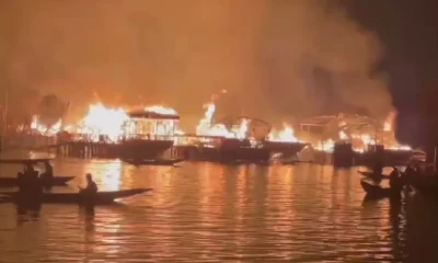 Dal Lake Fire Accident