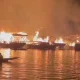 Dal Lake Fire Accident