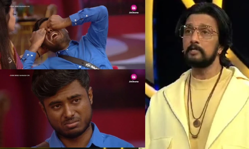 Drone Prathap heard his father voice cryed in house Bigg Boss emotional world
