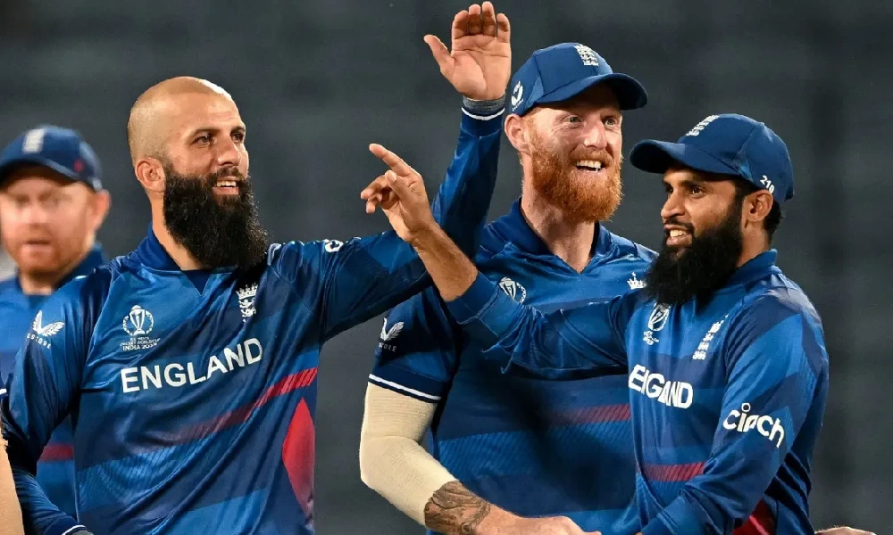 Moeen Ali and Adil Rashid bowled in tandem to remove Netherlands lower order