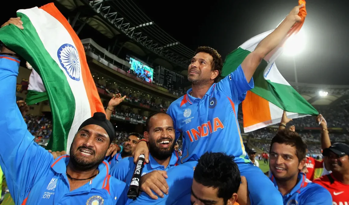 Team INDIA Celebration after winning in ICC World cup 2023