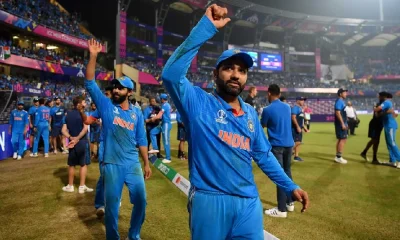 Rohit Sharma acknowledges the fans