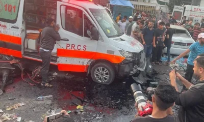 Israel Attack On Ambulance