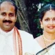 K Raghupati Bhat and wife Padmapriya