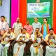 Artists were honored with 'Kala Sannidhi Puraskar' at a program held in Yallapur
