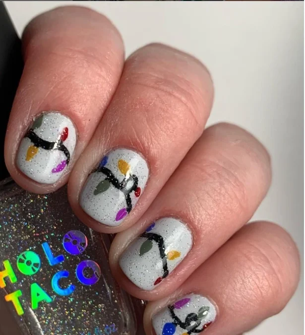 Let the nail design be like this
