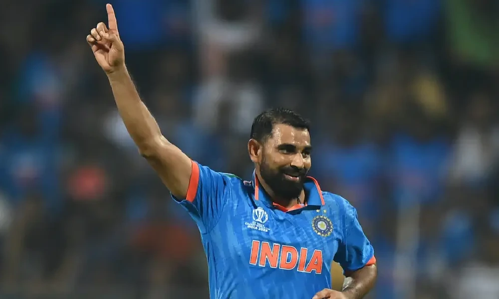 Mohammed Shami was plucking wickets from all directions
