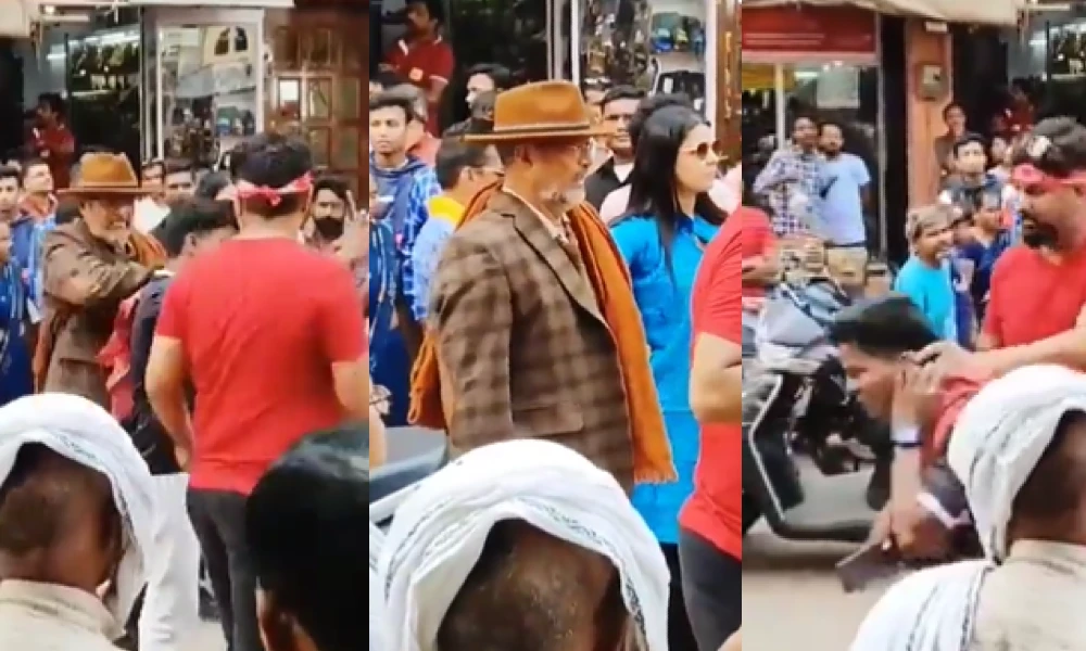 Nana Patekar slaps a boy during film shoot