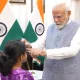 Narendra Modi With Children