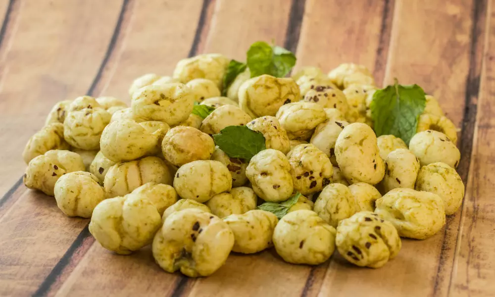 Roasted Fox Nuts mint flavor